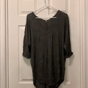 Vneck Tunic Tee